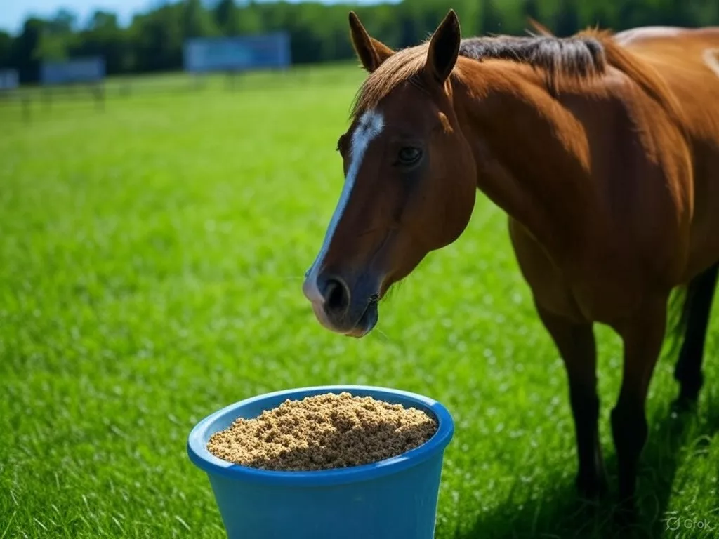 Fütterung nach dem Rennen