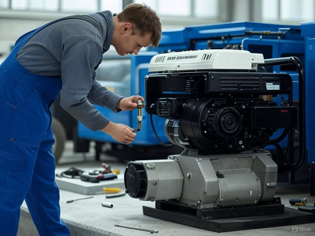 Jährliche Wartungsarbeiten