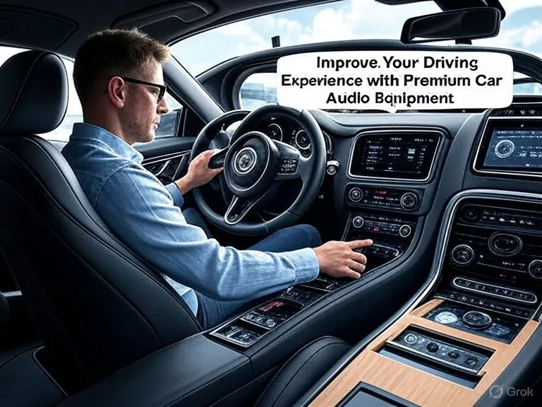 Verbessern Sie Ihr Fahrerlebnis mit Premium-Audioequipment für Autos